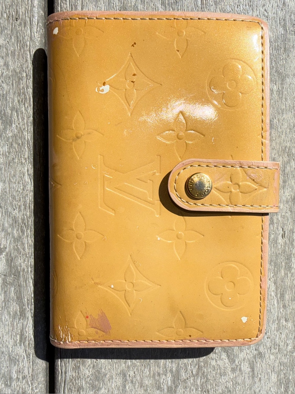 Louis Vuitton Monogram Vernis French Kiss Lock Wallet | Vintage | Rehab Project🎯